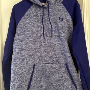 Women’s Under Armour.  LG Purple and Gray Hoodie